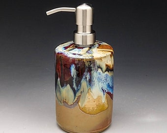 Soap Dispenser, Lotion Pump Short Design with Stainless Steel Dispenser Pump. Multi color  " Made to Order