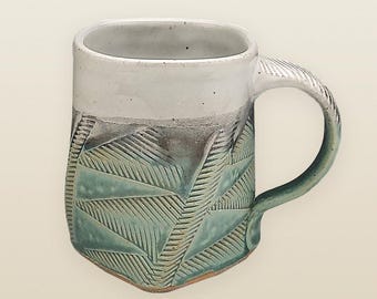 Twisted Stoneware Coffee Mug - "Made to Order"
