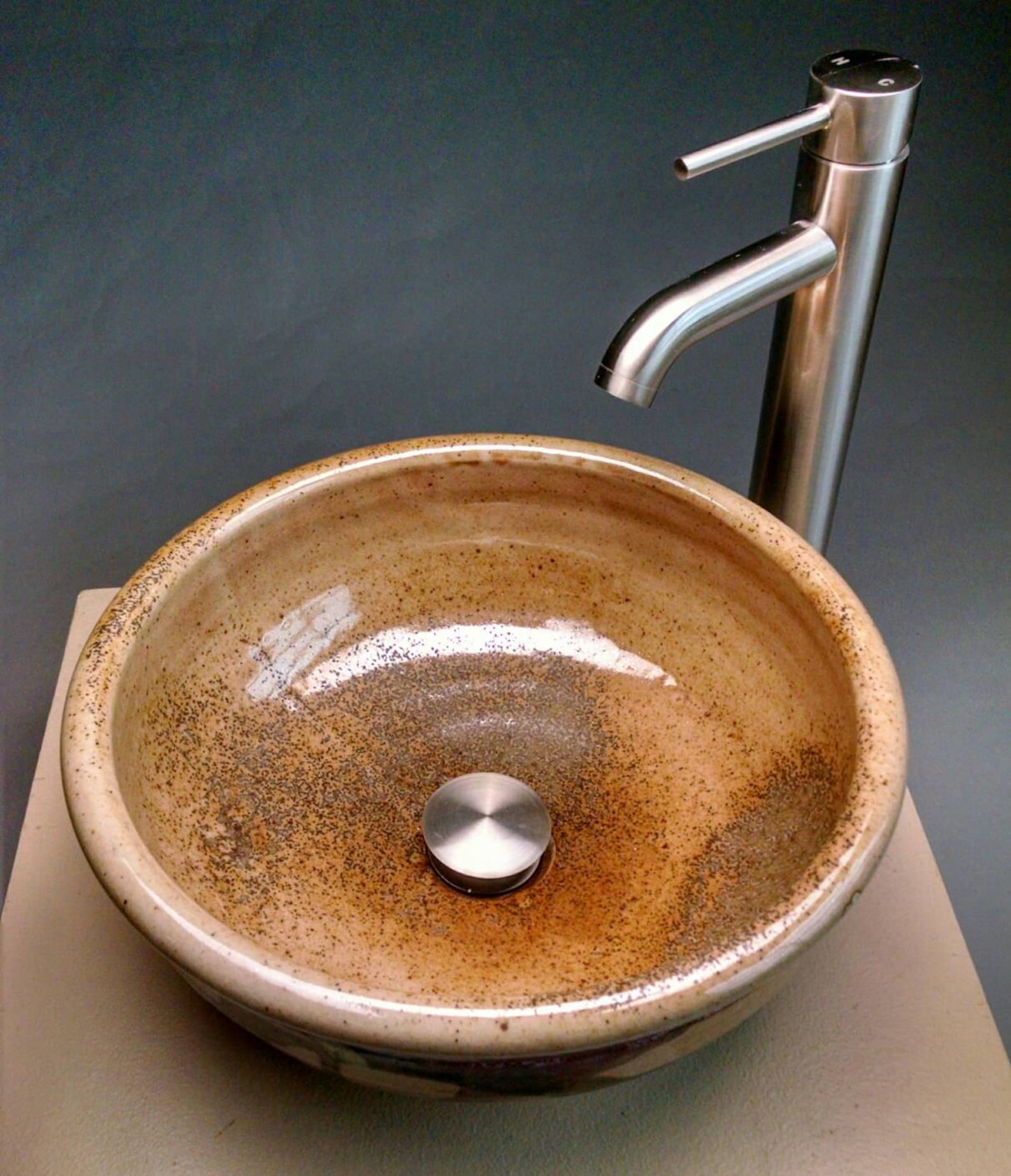 Handmade Pottery Vessel Sink Designed for Your Bathroom Etsy