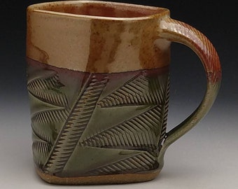 Twisted Stoneware Coffee Mug - "Made to Order"