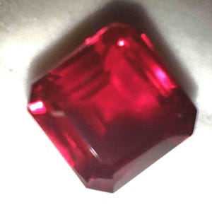 Natural Ruby Gem 10.7ct. From Mozambique. Certificate included.