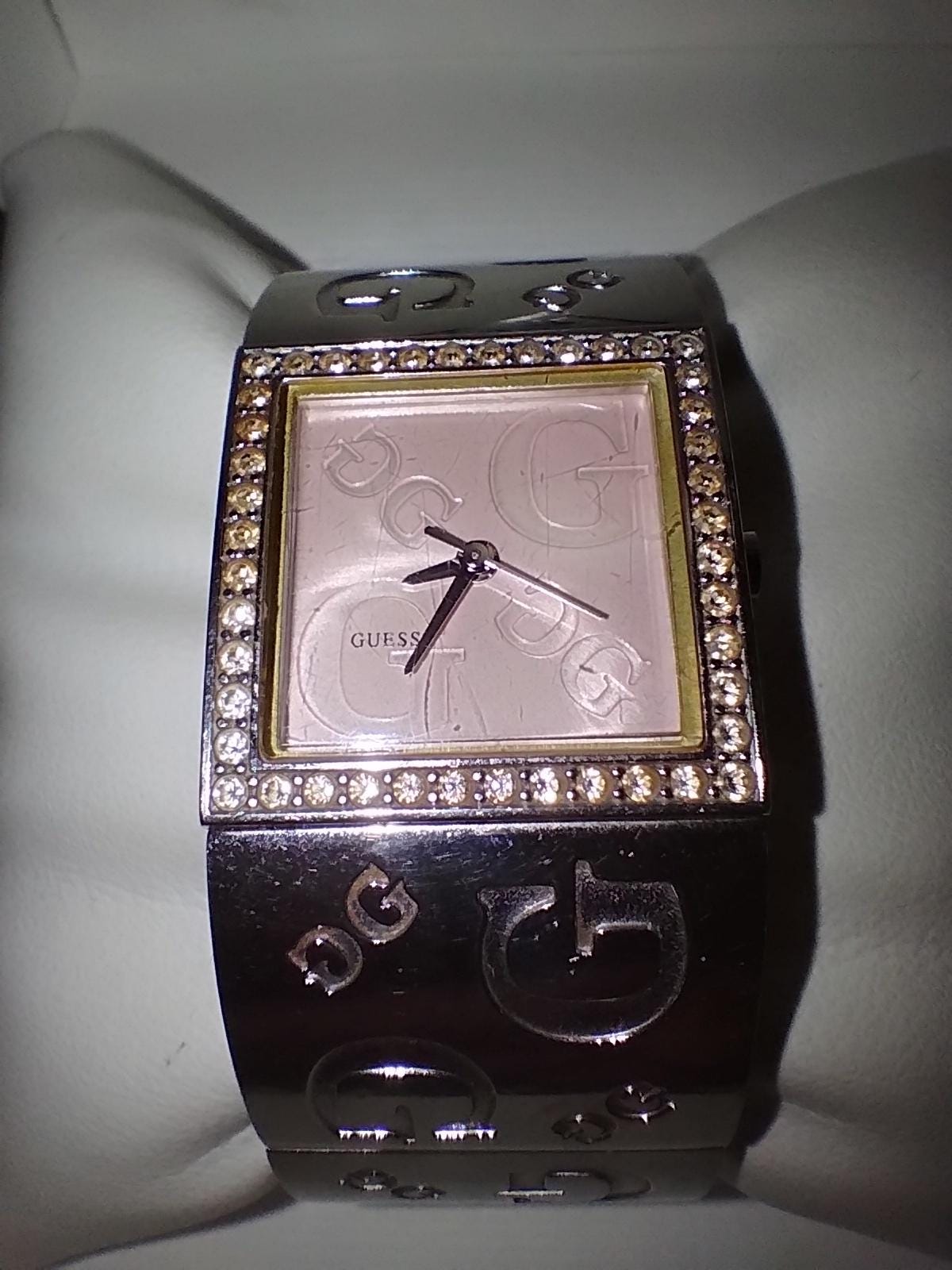 Guess Women\'s Watch Box in Black with Silver Logo Guess GC Silver and Black women main image 4