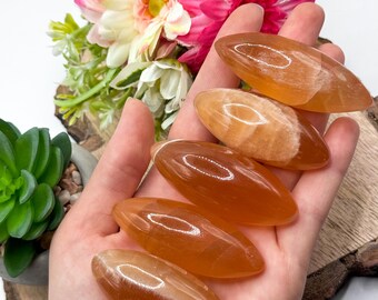 Small Honey Calcite Shiva, Honey Calcite Tumble