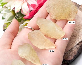A Grade Libyan Desert Glass, 3g-21g, High-Quality Libyan Desert Glass, LDG, Large Libyan Desert Glass
