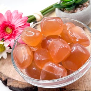 Honey Calcite Tumble Stone, Honey Calcite Polished Stone