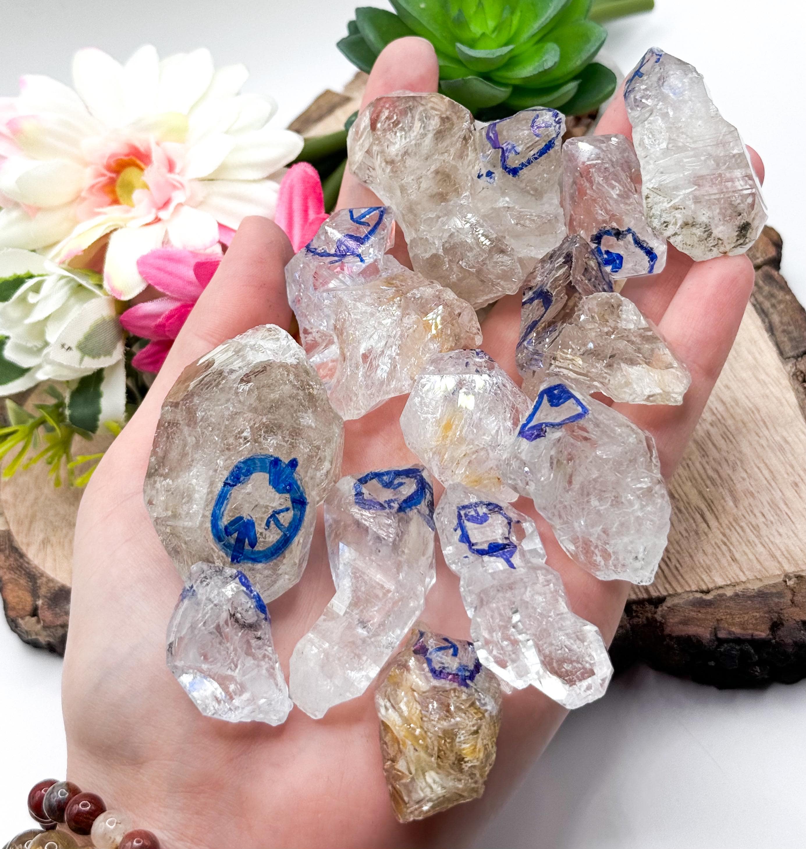 Enhydro crystal - Etsy 日本