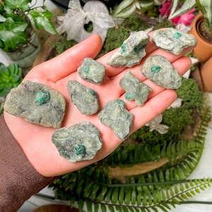 Emerald Specimen, Rough Emerald, Raw Emerald Crystal