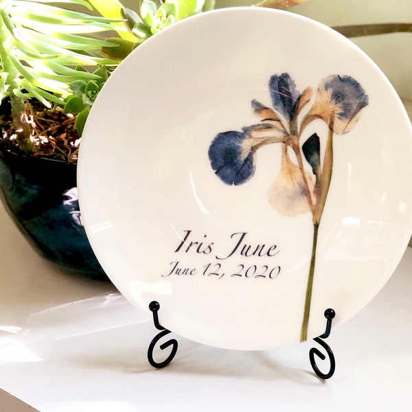 Personalized Commemorative Plates Etsy