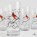 Natalie Williams reviewed Winter Cardinal Glassware - Set of 4 Christmas Glasses