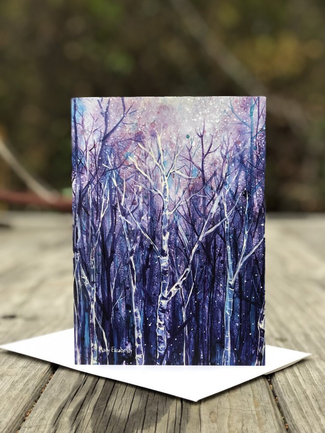 Magical Night : Fine Art Greeting Card - Etsy