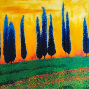 Tuscan Landscape : Fine Art Print
