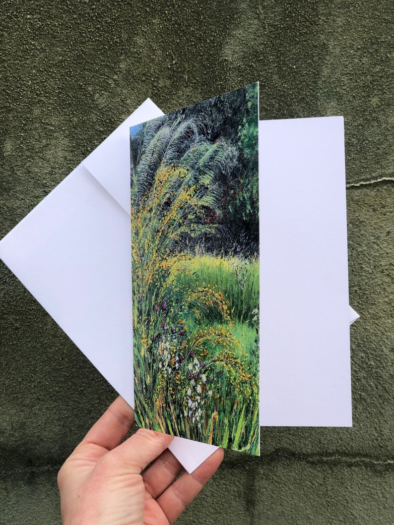 Backyard Goldenrod in October : Blank Greeting Card image 3