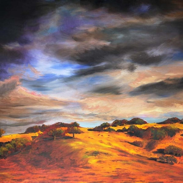 Stormy Mountain : Fine Art Print
