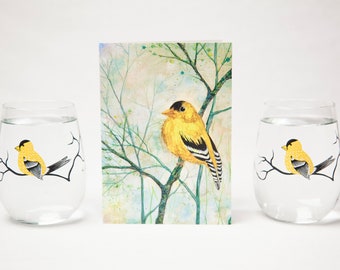 Goldfinch 3-Piece Gift Set Collection - Mother's Day, Birthday Gift for her