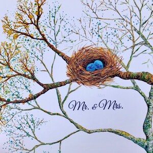 Bird Nest Wedding Card : Greeting Cards image 6