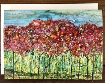 Spring Forest : Fine Art Greeting Card