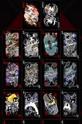 Hollow Knight Inspired Playing Card Deck 54 Poker Size Cards Fan Made Custom Black White Designs