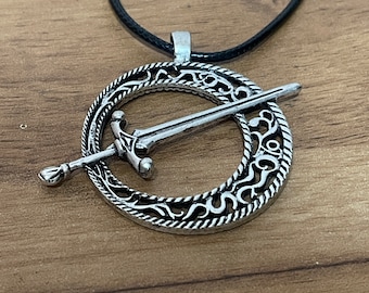 Dark Souls Necklace Blades of the Darkmoon Pendant | 1.59” 1:1 Replica Dark Souls Gift Cosplay Fan Made