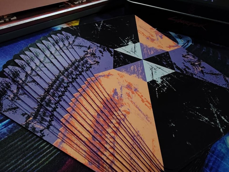 a close up of a piece of art on a table