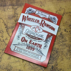 Diario de Arthur Cosplay de Arthur Morgan Catálogo de Wheeler Rawson and Co. Réplica de colección de RDR2 Regalo para fanáticos de RDR2 Red Dead Redemption 2