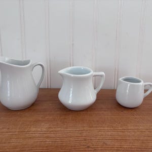 White Pitcher Set - Etsy