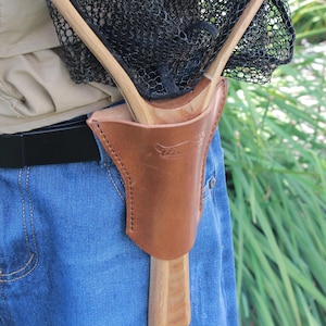 Leather Landing Net Holster