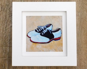 Saddle Shoes Print