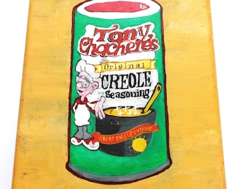 Creole Seasoning Acrylic Painting