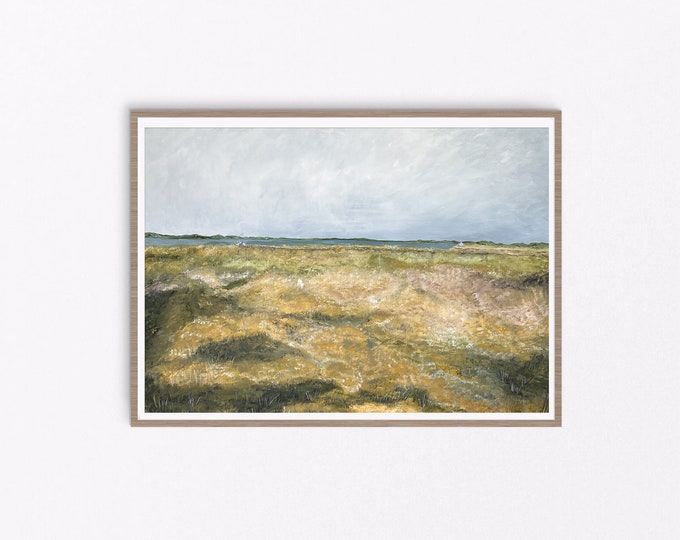 The Dock Printed Painting, Christa Suppe Print