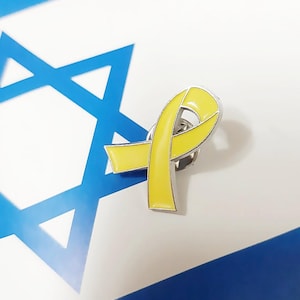 Breng ze naar huis Yellow Ribbon Ribbon Awareness Gijzelaars Israël - GRATIS VERZENDING IN DE EU