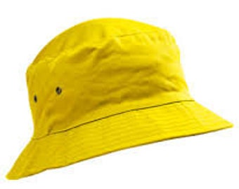 yellow sunhat