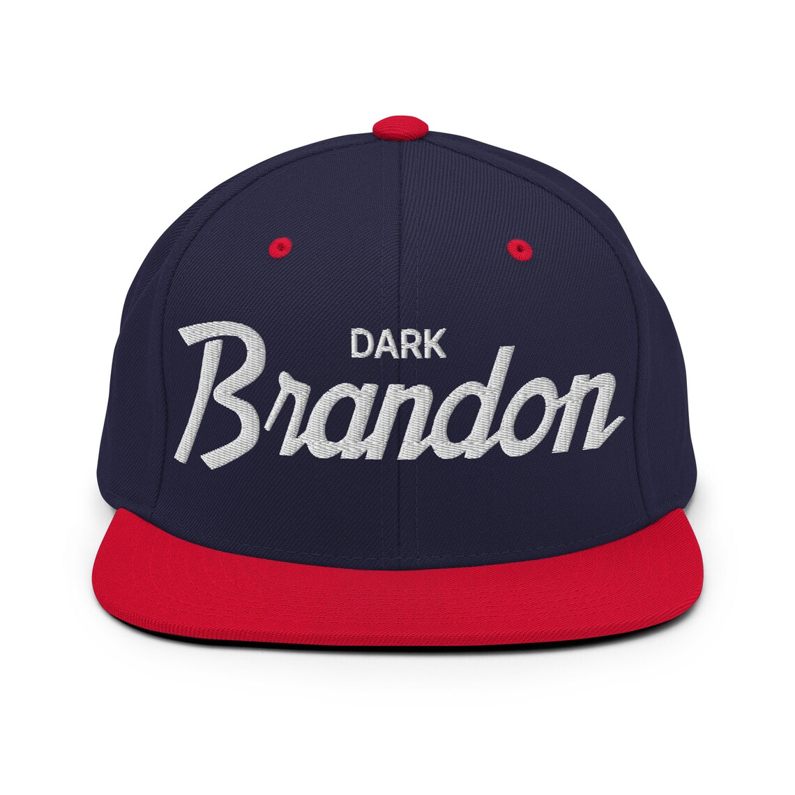 Brandon Script Dark Brandon Vintage Sports Script Snapback Hat - Etsy