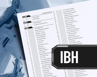 Intro Battle: Hoth Checklist (IBH) for Star Wars Unlimited (SWU)