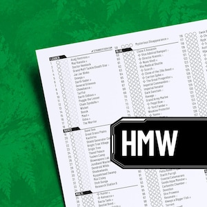Homeworlds HMW Checklista Star Wars Unlimited SWU PDF (Set 9)