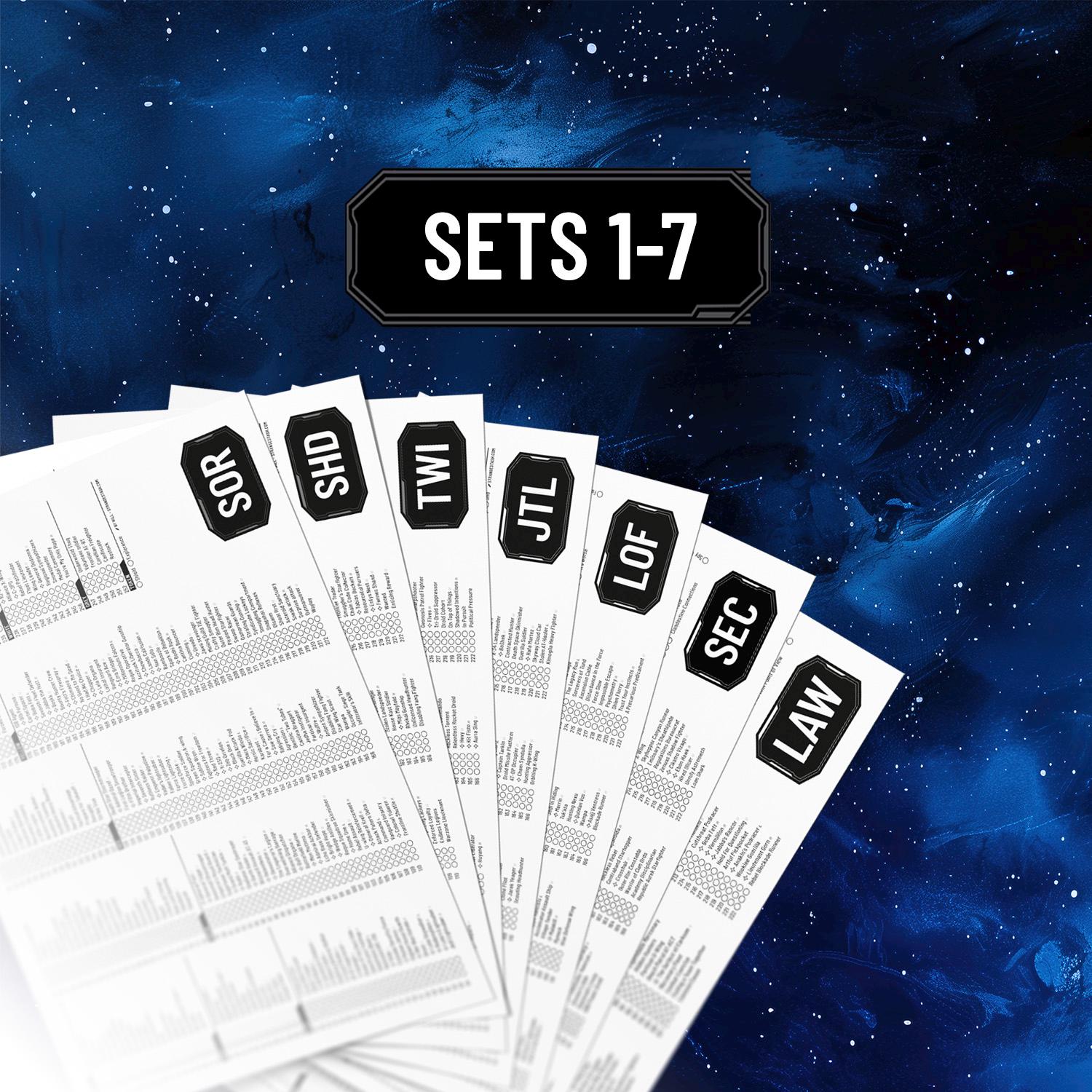 Star Wars Unlimited Checklist Printable Card List Minimal SWU Binder (pdf Digital Download) Playset Masterset BUNDLE SETS 1-7 - Etsy Star Wars Unlimited Checklist Printable Card List Minimal SWU Binder (pdf Digital Download) Playset Masterset BUNDLE SETS 1-7 - Etsy