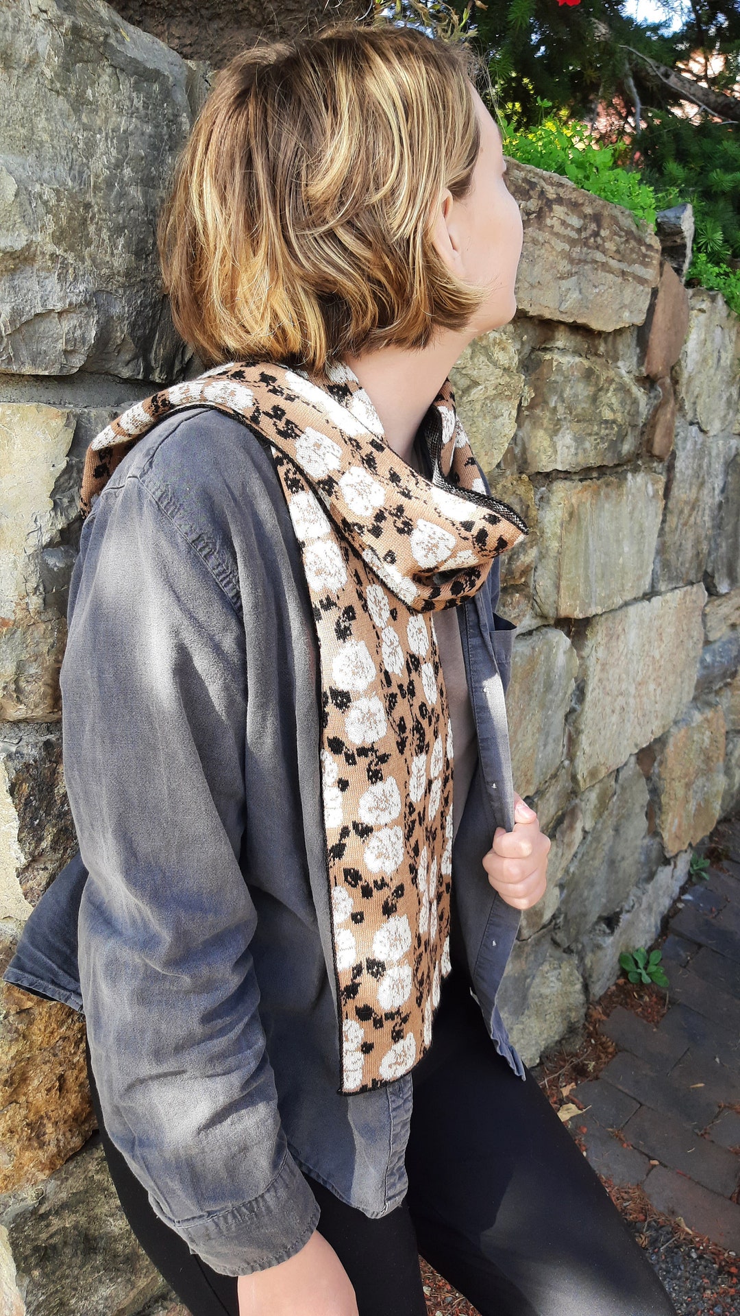 Small Scarf A Sunny Morning Outback Hue main image 0