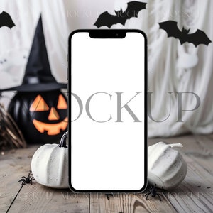 Device Mockup, Phone Screen Mockup, Halloween Mobile Screen Mockup, Website Mockup, Iphone Mockup White, Phone Mockups, Iphone Screen Mockup
