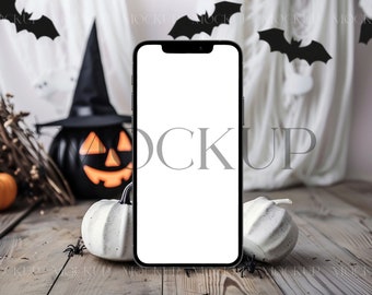 デバイスモックアップ、電話画面モックアップ、ハロウィーンモバイル画面モックアップ、ウェブサイトモックアップ、iPhoneモックアップホワイト、電話モックアップ、iPhone画面モックアップ