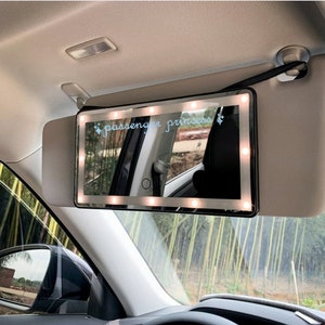 Passenger Princess Vinyl Sun Visor Decal