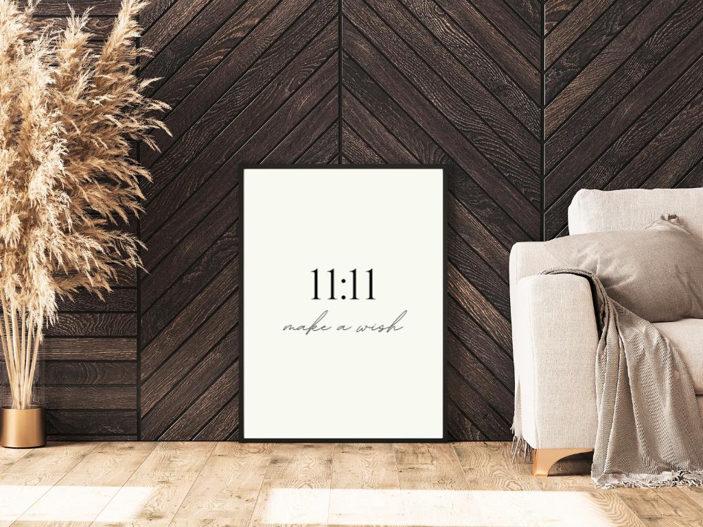1111 Poster - Etsy UK