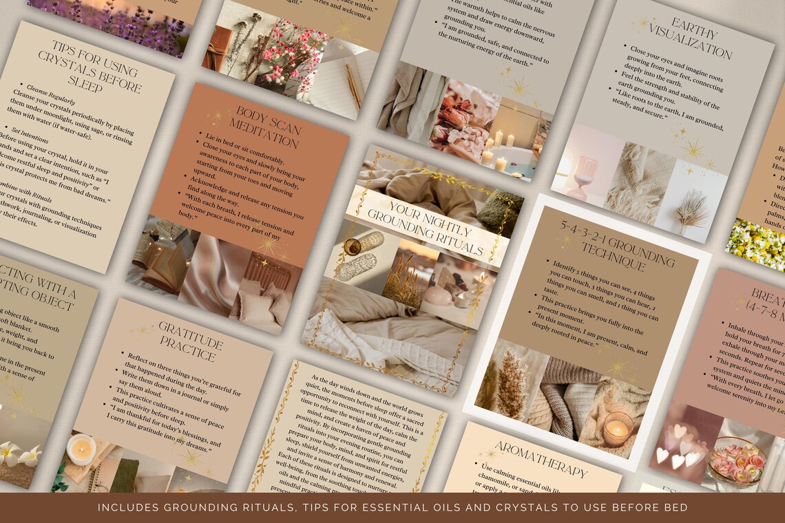 10 Sleep Rituals Nightly Grounding Rituals Practices to Calm Before ...