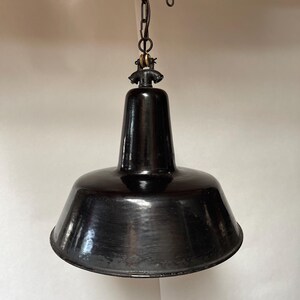Vintage Industrial Ceiling Lamp Light Black White Hanging Lamp 36cm