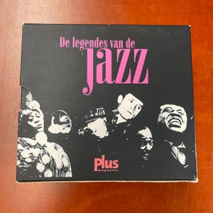 De Legendes Van De Jazz CD Boxset Collection (The Legends of Jazz) Swing, Cool Jazz, Gypsy Jazz, Bop, Big Band