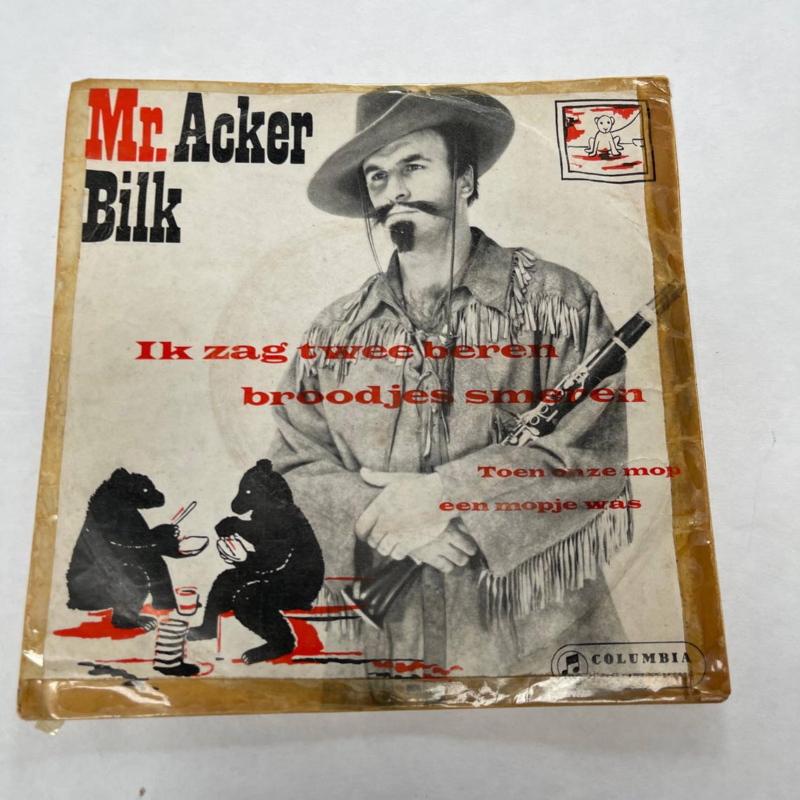 Acker Bilk Jazz Vintage Vinyl Music Records 7" 45 RPM Mr. Acker Bilk, Gravier Street Blues, My Old Kentucky Home, foto 3 di 5