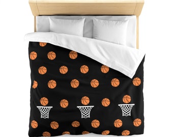 Housse de couette en microfibre de basket-ball