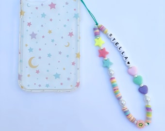 Cute & Girly Personalized Phone Charm