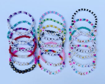 Taylor Swift Inspired Bracelets/Eras Tour Bracelets/Friendship Bracelets- Purchase Individually, 2, 5, 10 Pack- Your Choice!