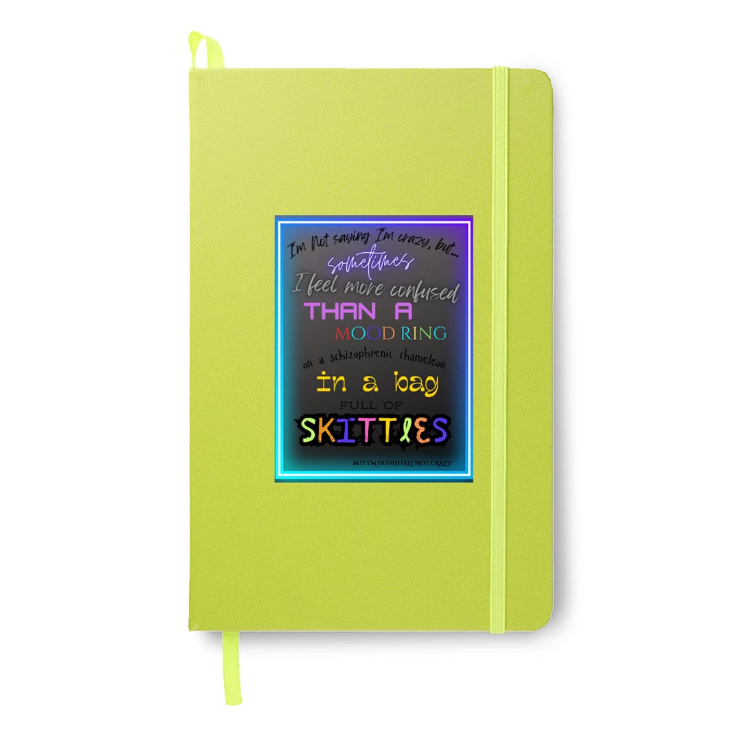 Colorful, Funny, Journal Book - Etsy
