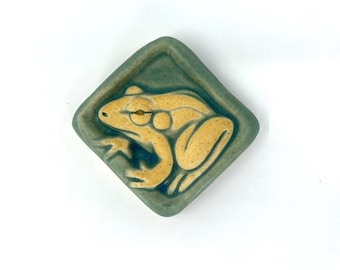 Frog 2x2” Ceramic Art Tile