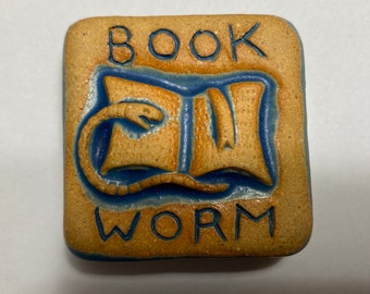 Book Worm 2x2 Tile